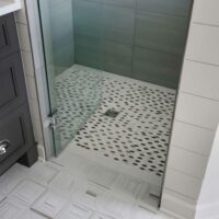 ada roll in shower