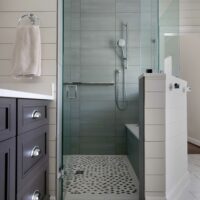 roll in shower for ADA access